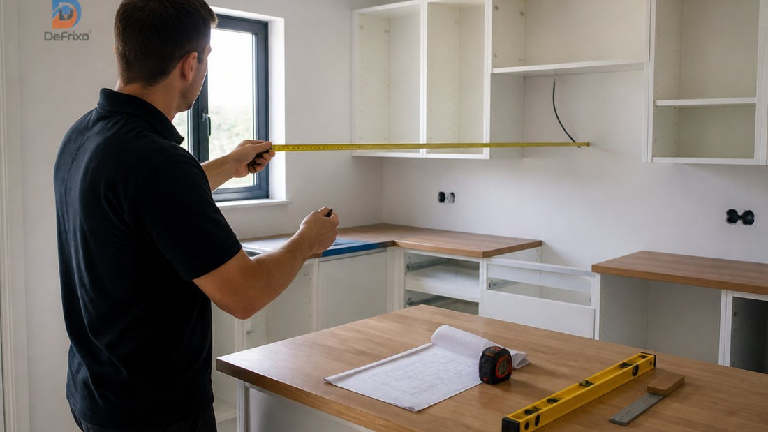 How to Measure Kitchen Space for New Cabinets: 2026 Guide - DeFrixo