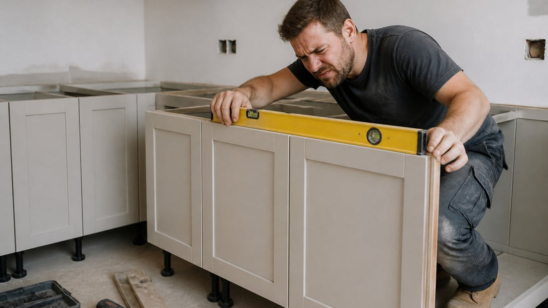 Improves Precision in Cabinet Installation, Alignment & Drilling - DeFrixo