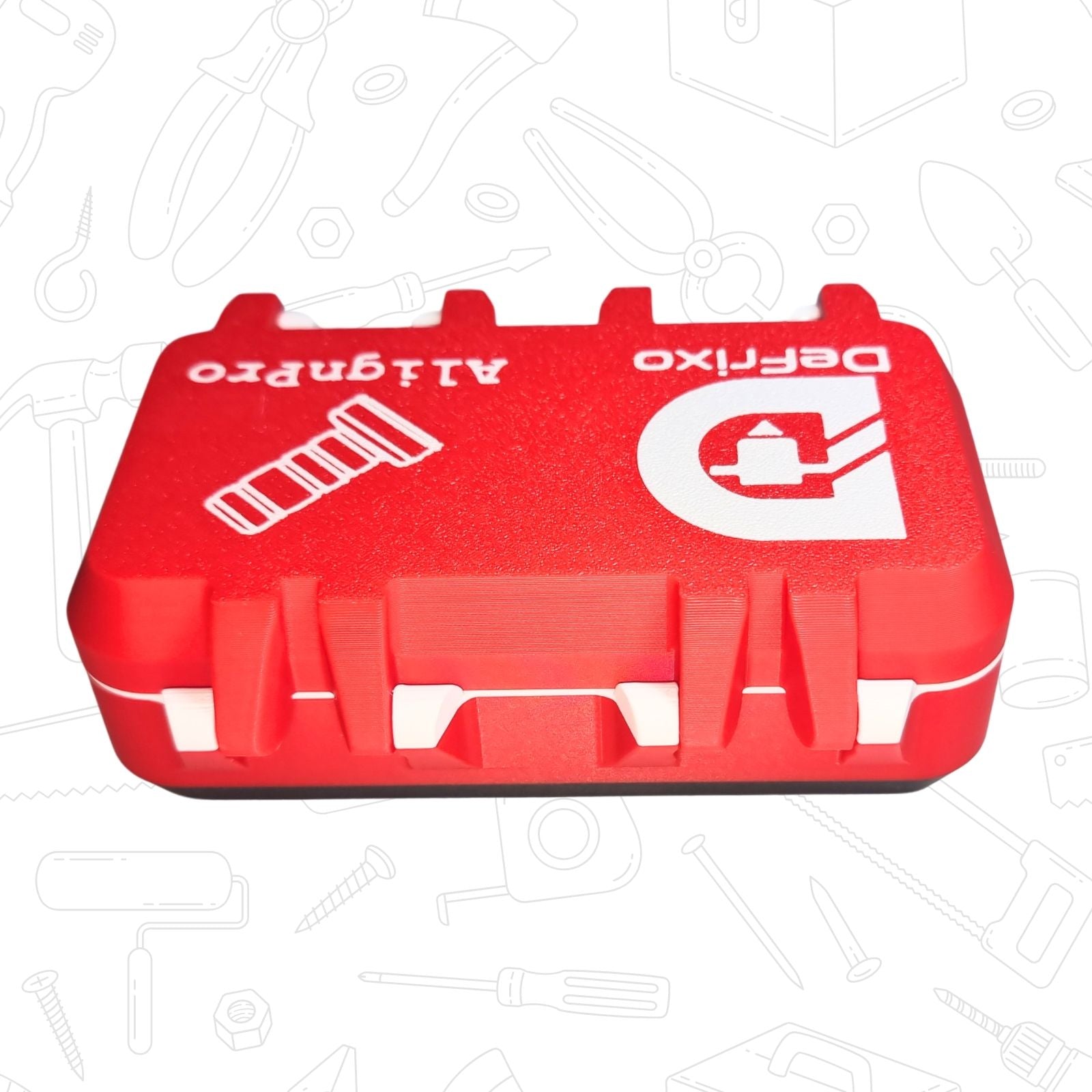 (Box Only) AlignPro™ Laser Level Marker Storage Box – Protective Case for Lightweight, Heavy Base & Magnetic Sets