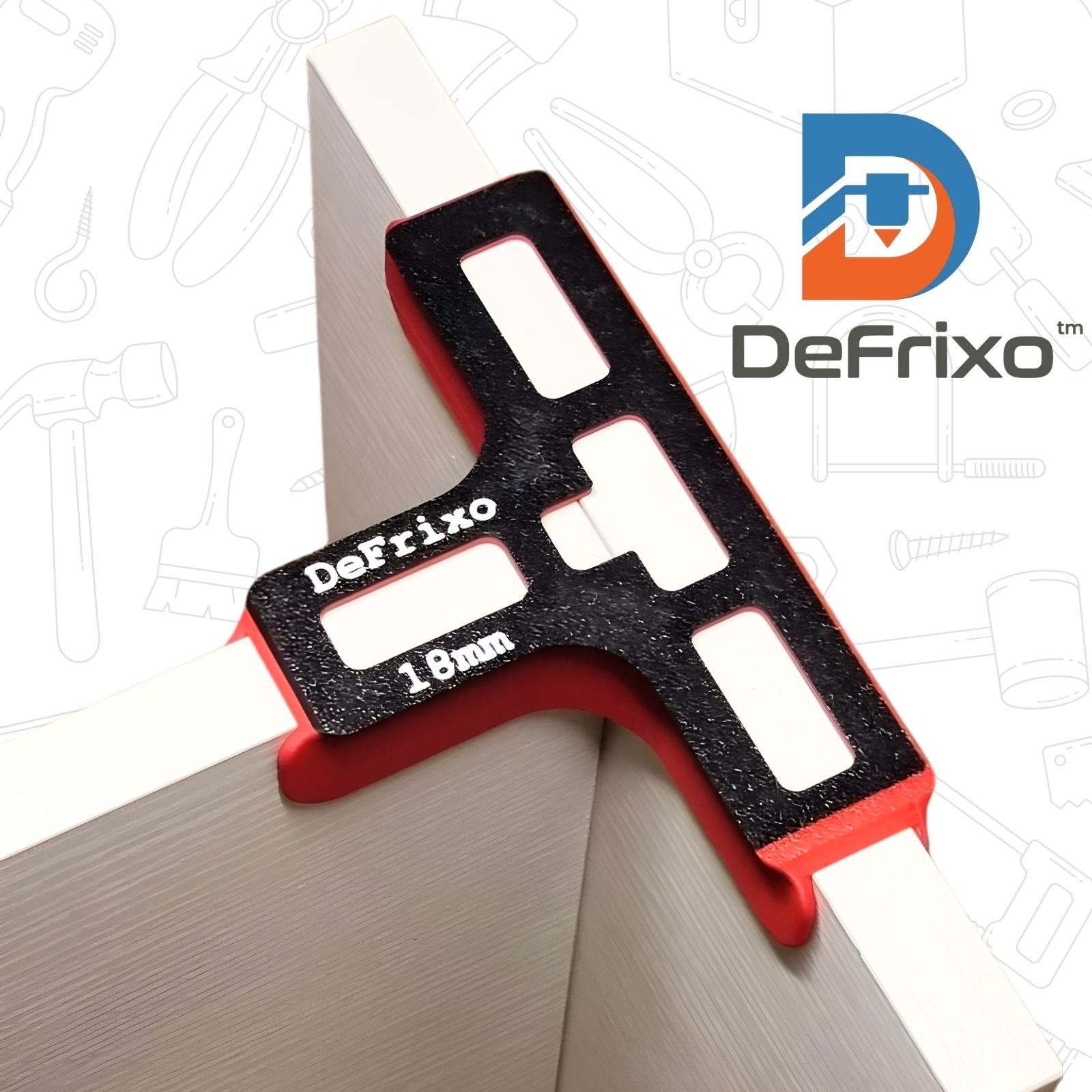 CabinetMate™ Cabinet Assembly Jig – T Alignment Tool Set (18mm) |  Set of 2