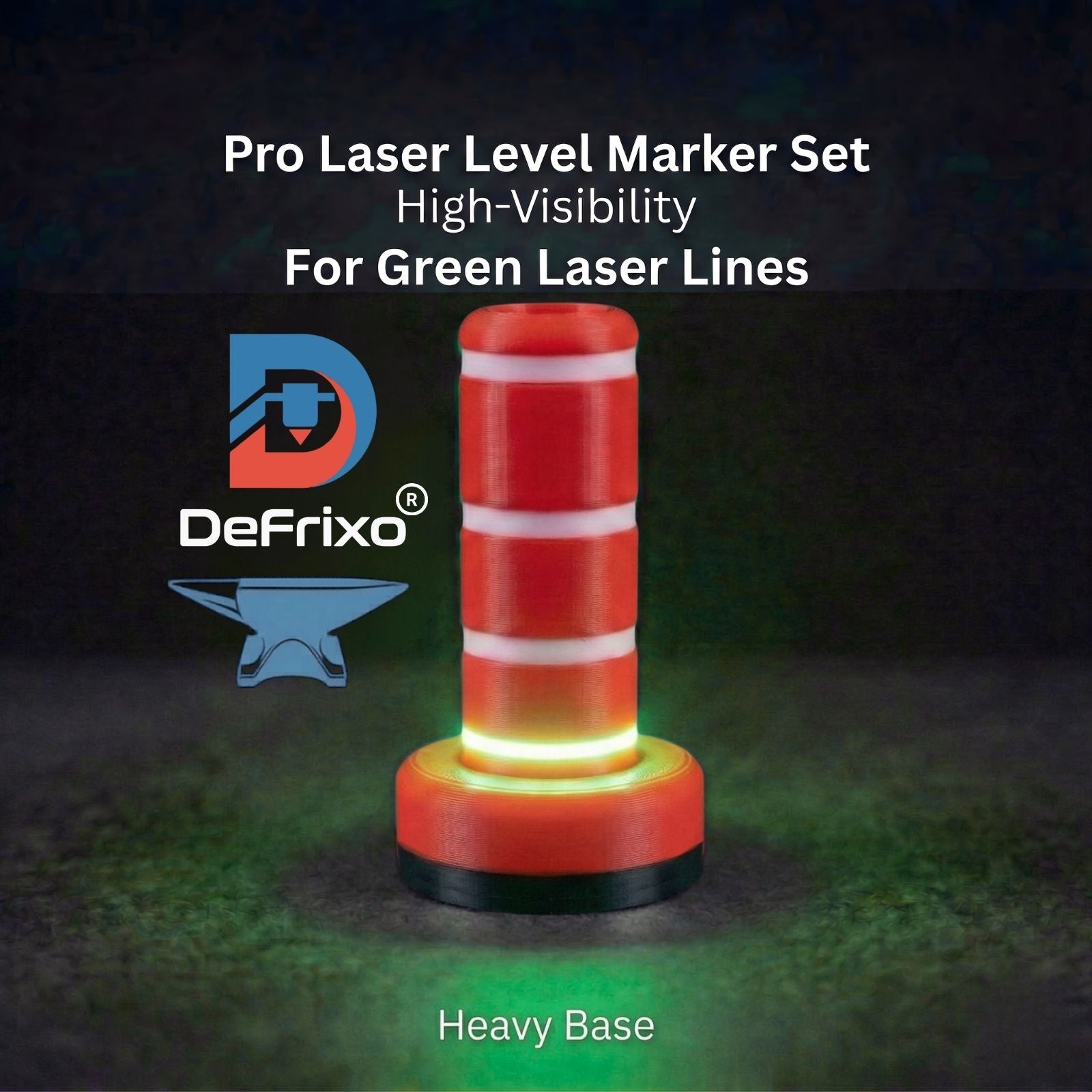 AlignPro™ Heavy Base Laser Level Markers – Precision Alignment for Perfect Installations