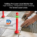 AlignPro™ TallBoy Heavy Base Laser Level Markers – Precision Alignment for Perfect Floor Levelling