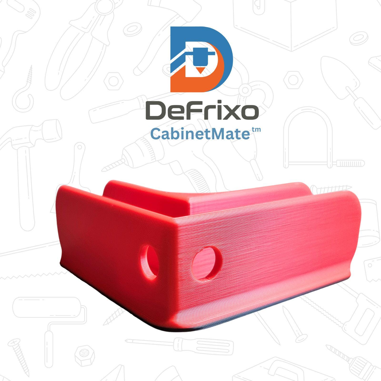 CabinetMate™ Cabinet Assembly Jig – 90° Alignment Tool Set (18mm) | Set of 4