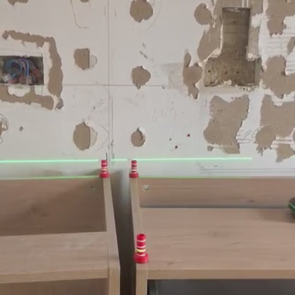 AlignPro™ Heavy Base Laser Level Markers – Cabinet & Worktop Installation Tool